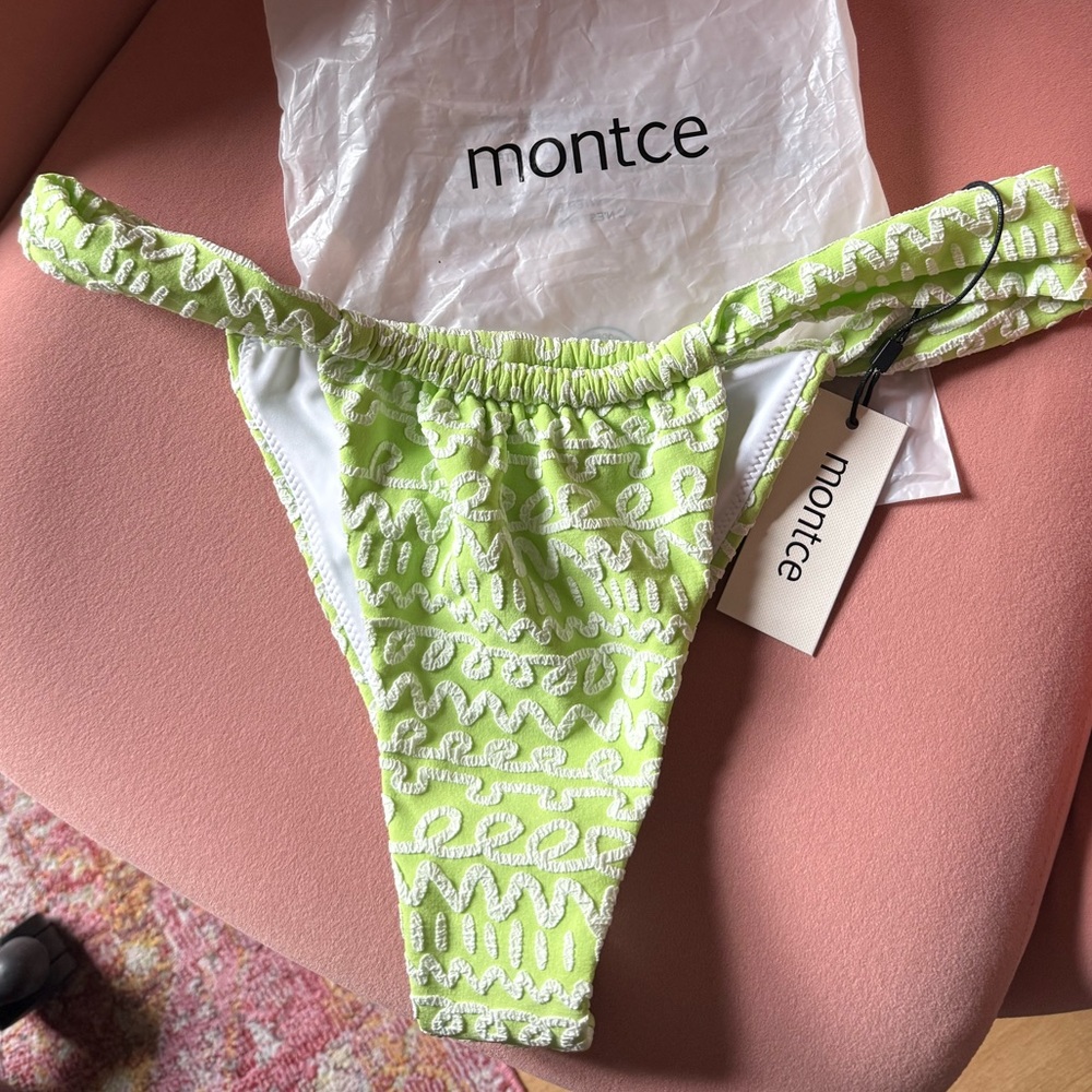Montce - Lime icing sandra Bikini Bottom - NWT